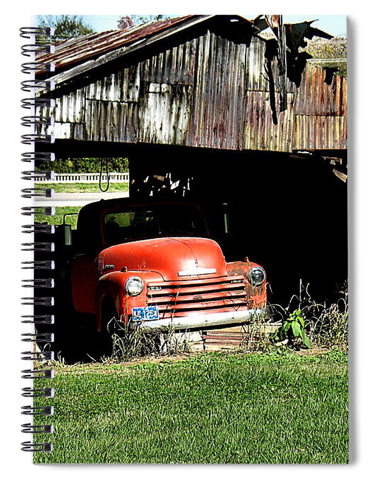 Truck Spiral Notebook featuring the photograph Home Sweet Home by Bob Hall