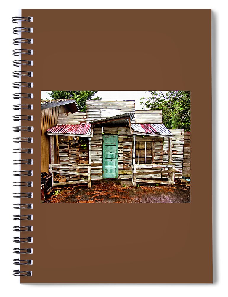 Thom Zehrfeld Photography Spiral Notebook featuring the photograph Home Sweet Home by Thom Zehrfeld
