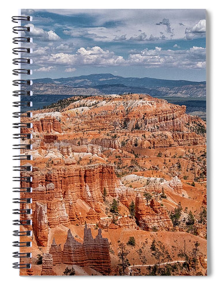 Bryce Spiral Notebook featuring the photograph Hoodoo Heaven I by Phil Marty