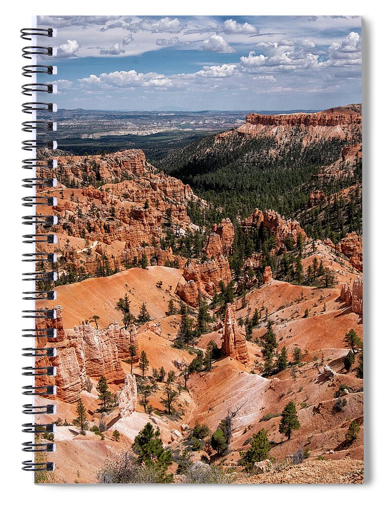 Bryce Spiral Notebook featuring the photograph Hoodoo Heaven II by Phil Marty