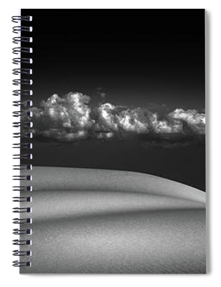 Horizon Spiral Notebook featuring the photograph Horizon by Doug Sturgess