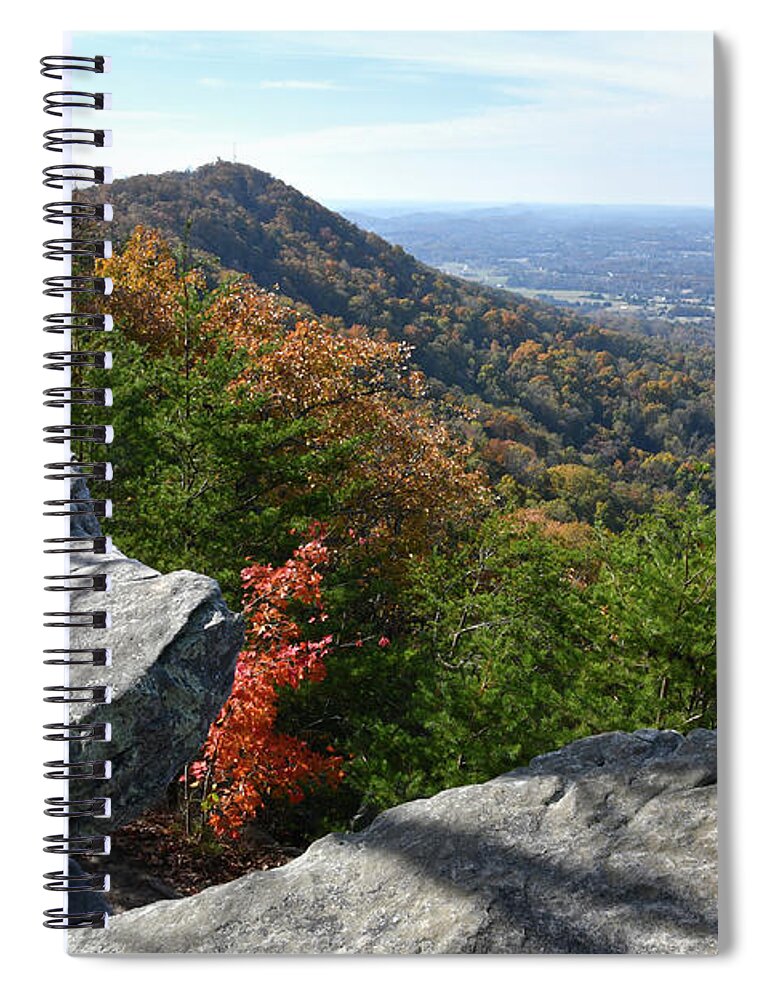 House Mountain Spiral Notebook featuring the photograph House Mountain 19 by Phil Perkins