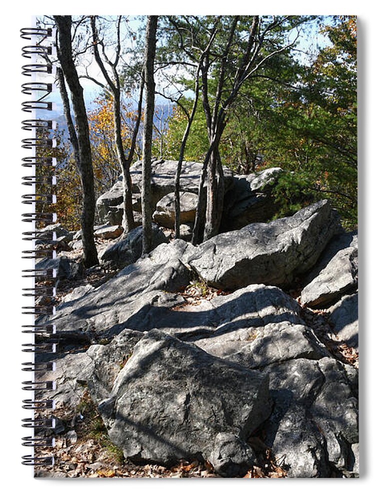 House Mountain Spiral Notebook featuring the photograph House Mountain 20 by Phil Perkins