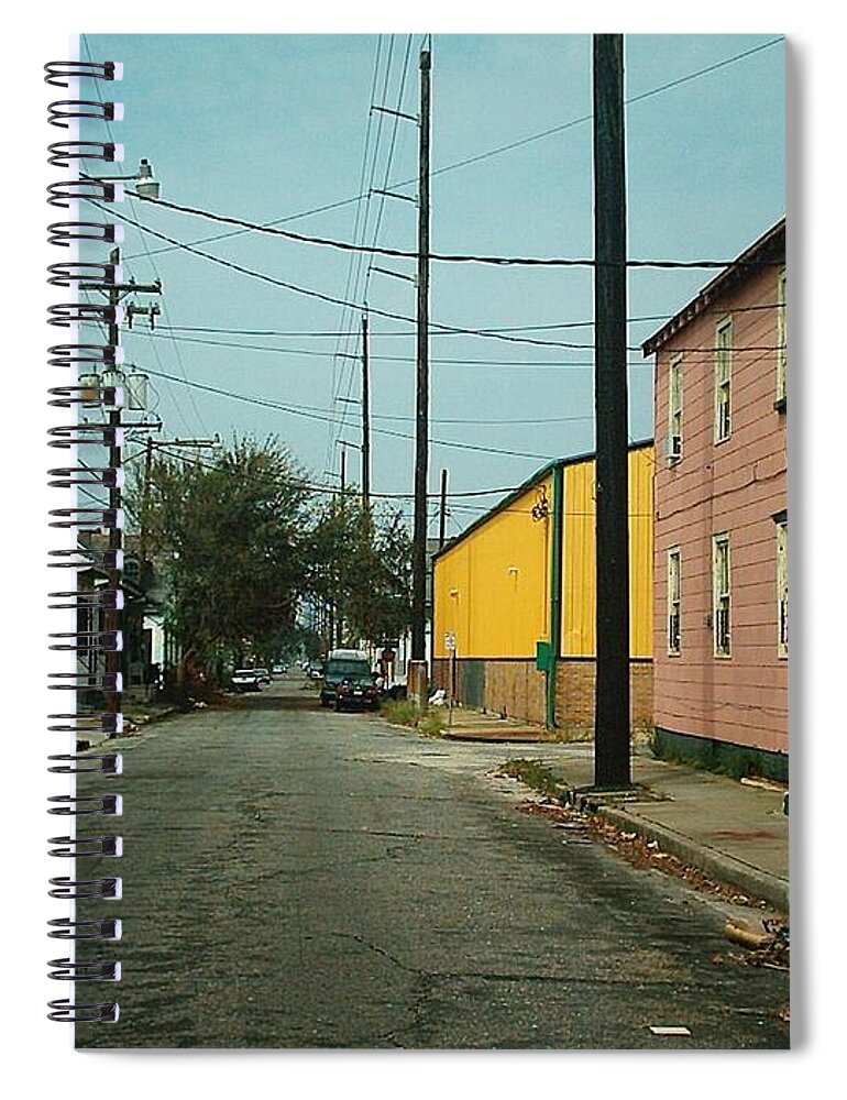 New Orleans Spiral Notebook featuring the photograph Hurricane Katrina Series - 13 by Christopher Lotito
