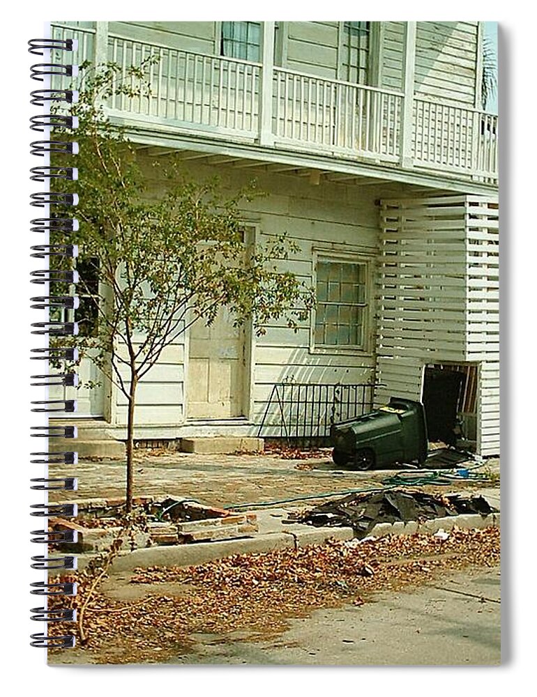 New Orleans Spiral Notebook featuring the photograph Hurricane Katrina Series - 32 by Christopher Lotito
