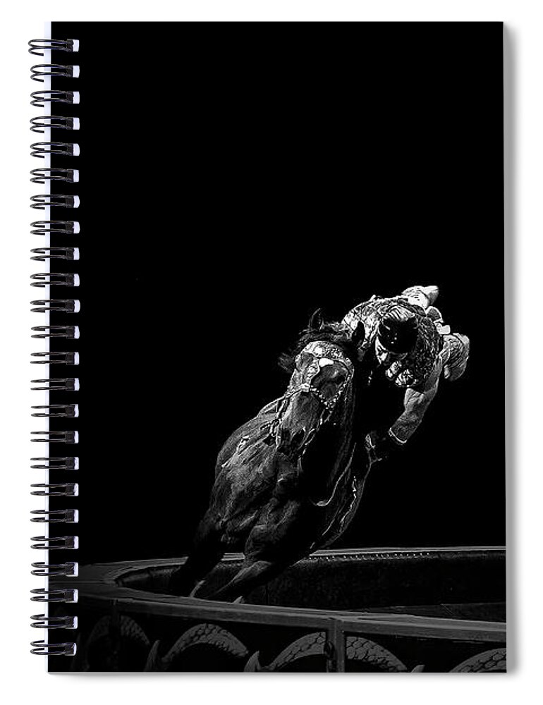 Published Spiral Notebook featuring the photograph I Wanted to Fly by Enrique Pelaez