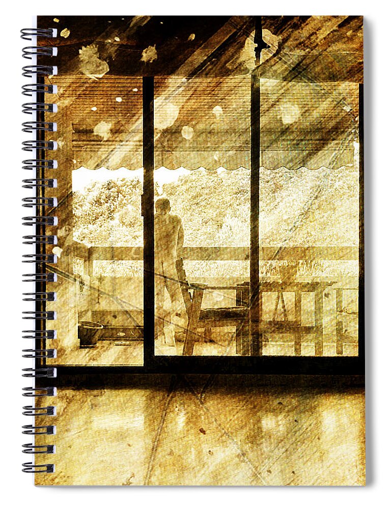 Vero Spiral Notebook featuring the digital art Il Fenomeno Vero by Andrea Barbieri