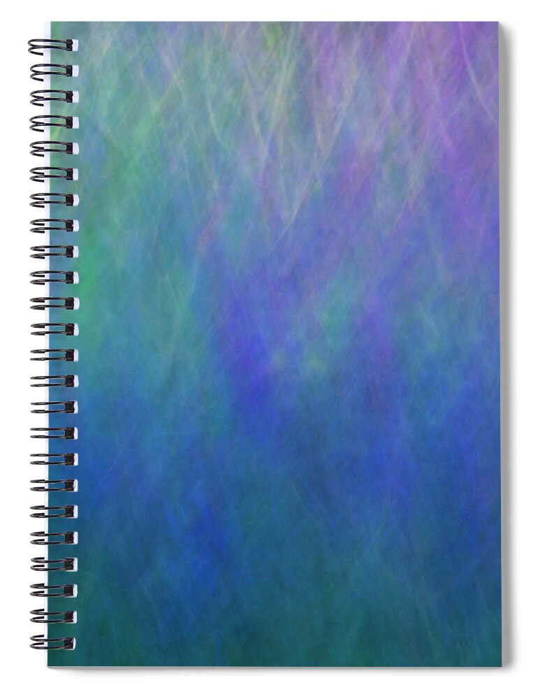 Abstract Spiral Notebook featuring the photograph I'll Be Waiting For You Always by Christi Kraft