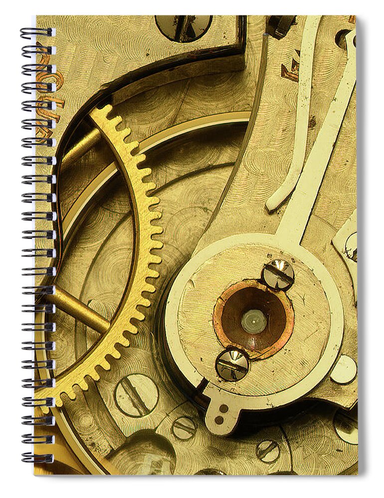 Watch Spiral Notebook featuring the photograph Inner Workings by Patrick Nowotny