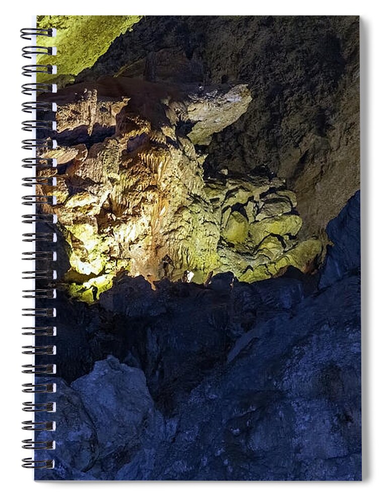 National Park Spiral Notebook featuring the photograph Inside Mammoth Cave, Augusta, Western Australia by Elaine Teague