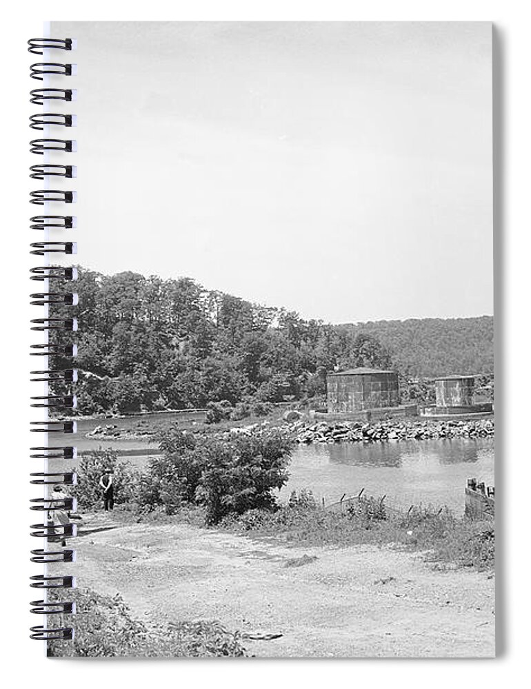 Inwood Hill Park Spiral Notebook featuring the photograph Inwood Hill Park, 1938 by Cole Thompson