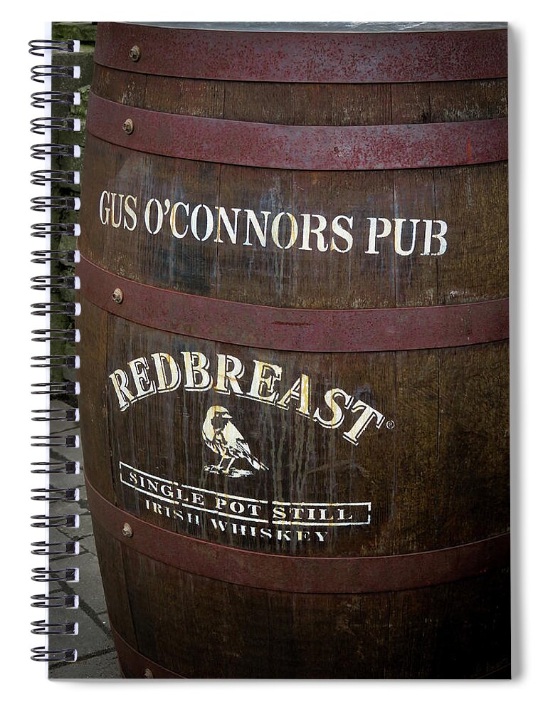 Irishwhiskey Spiral Notebook featuring the photograph Irish Whiskey by Vicky Edgerly