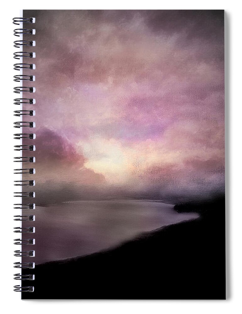 Islay Spiral Notebook featuring the digital art Islay Dreaming # 15 by Don DePaola