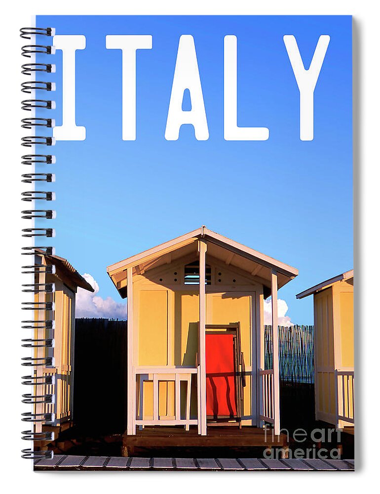 Italy Spiral Notebook featuring the photograph Italy, Lazio, Ostia by John Seaton Callahan
