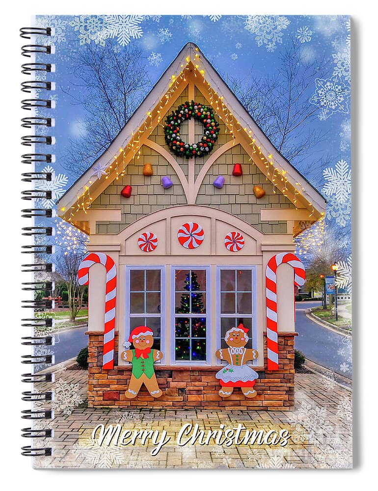Christmas Spiral Notebook featuring the photograph Its The Most Wonderful Time Of The Year by Amy Dundon