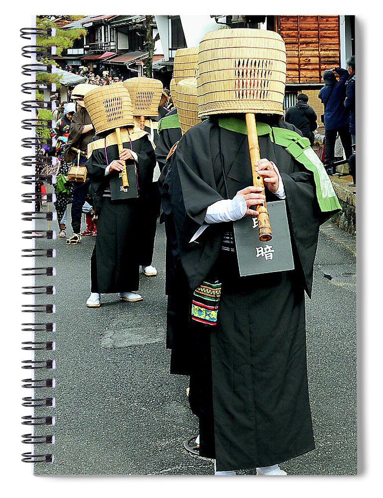  Spiral Notebook featuring the photograph Japan 45 by Eric Pengelly