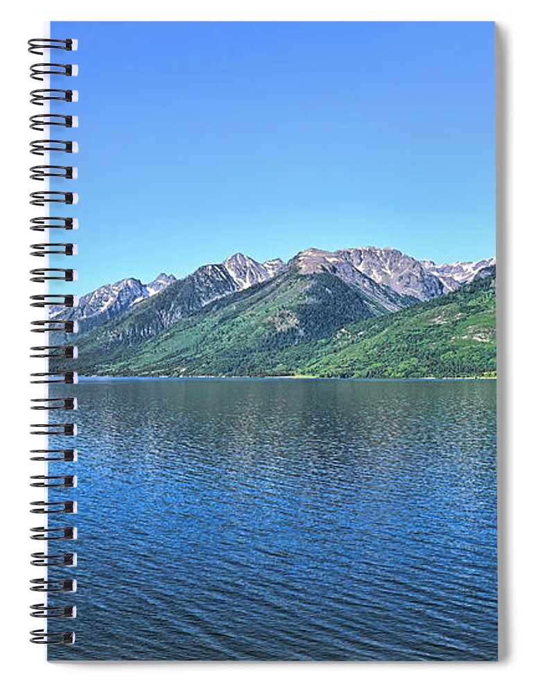 Jenny Lake Grand Teton Spiral Notebook featuring the photograph Jenny Lake by Joe Granita