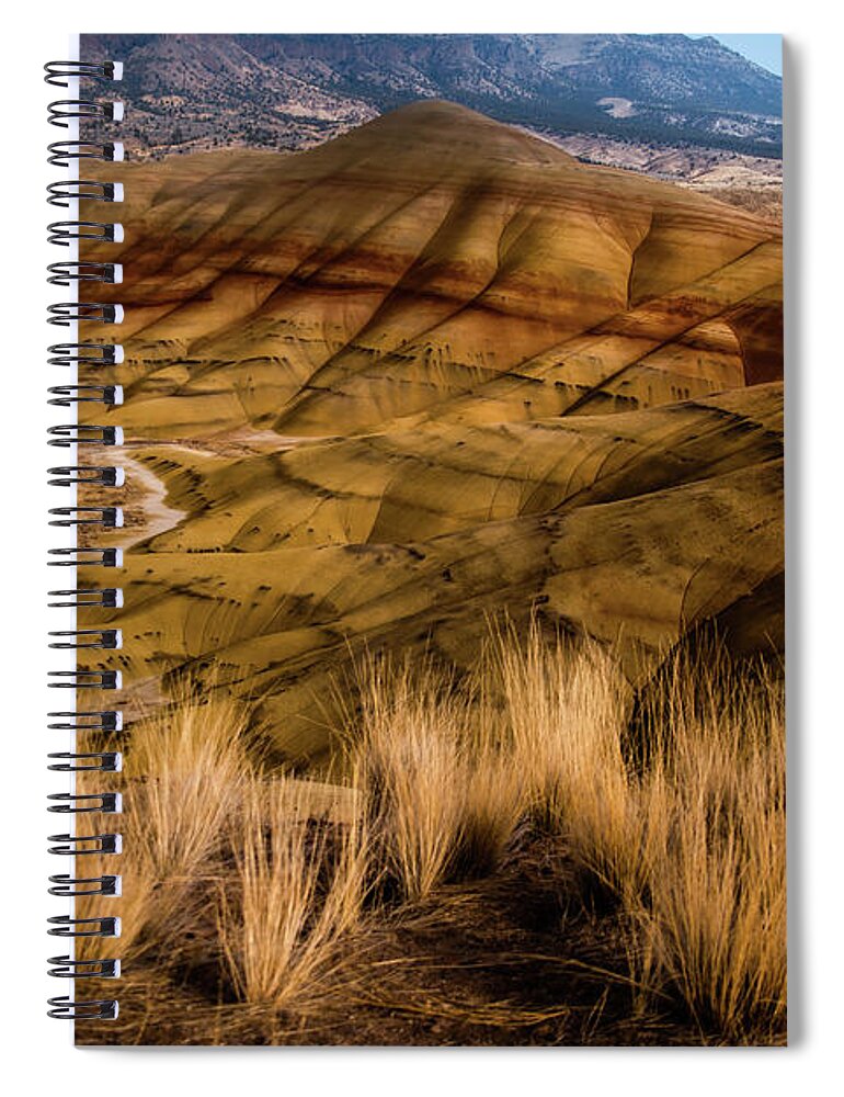 John Day Fossil Beds Spiral Notebook featuring the photograph John Day National Monument 3 by Sally Bauer