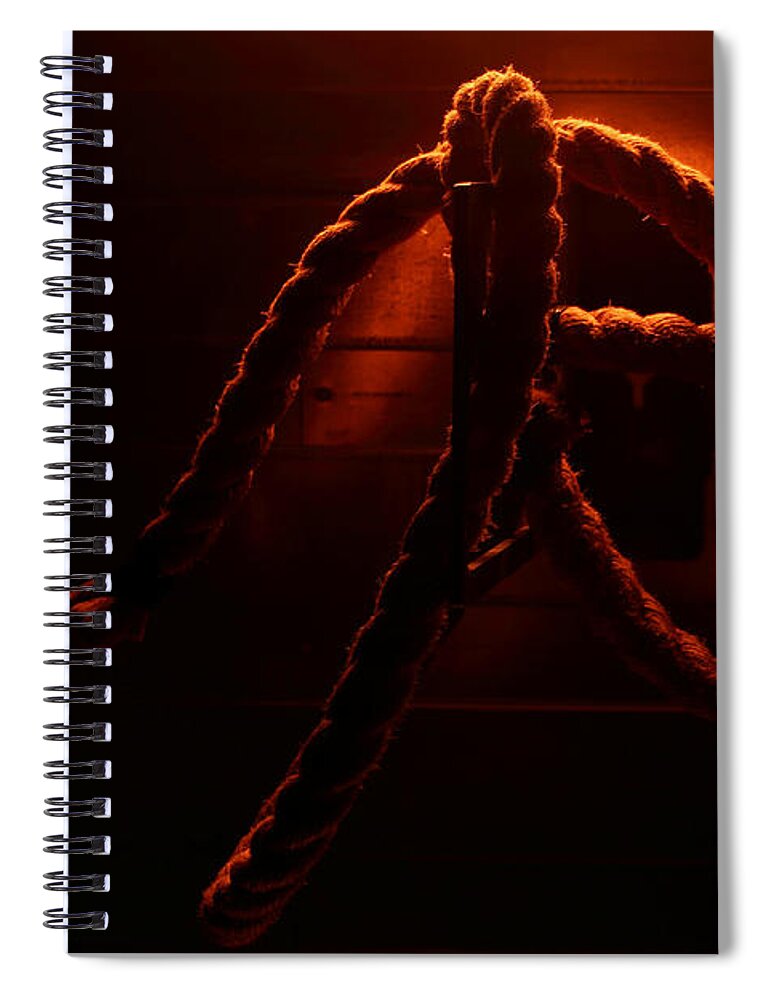 Rope Spiral Notebook featuring the photograph Just a Rope by David Andersen