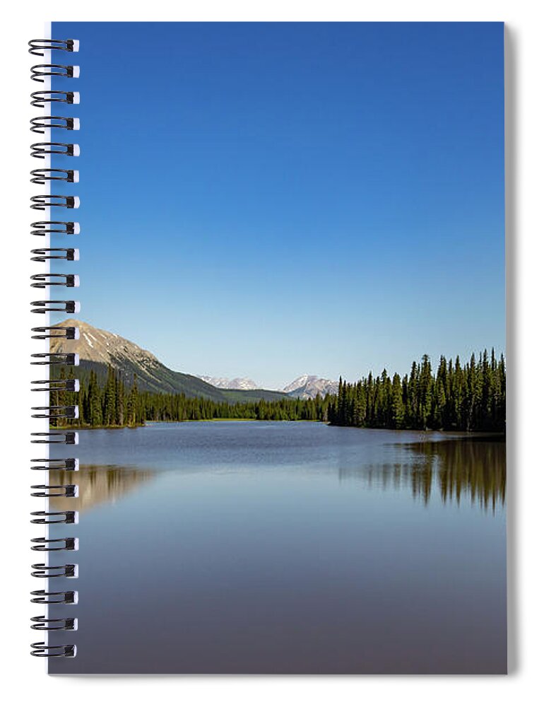 Canadian Rocky Mountains Spiral Notebook featuring the photograph Kananaskis Country 4 by Cindy Robinson