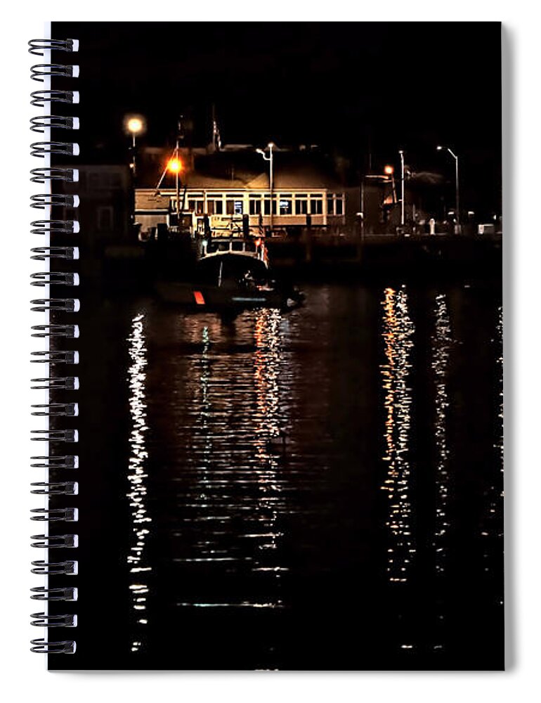 Labor Day Spiral Notebook featuring the photograph Labor Day 5 30 am by Janice Drew