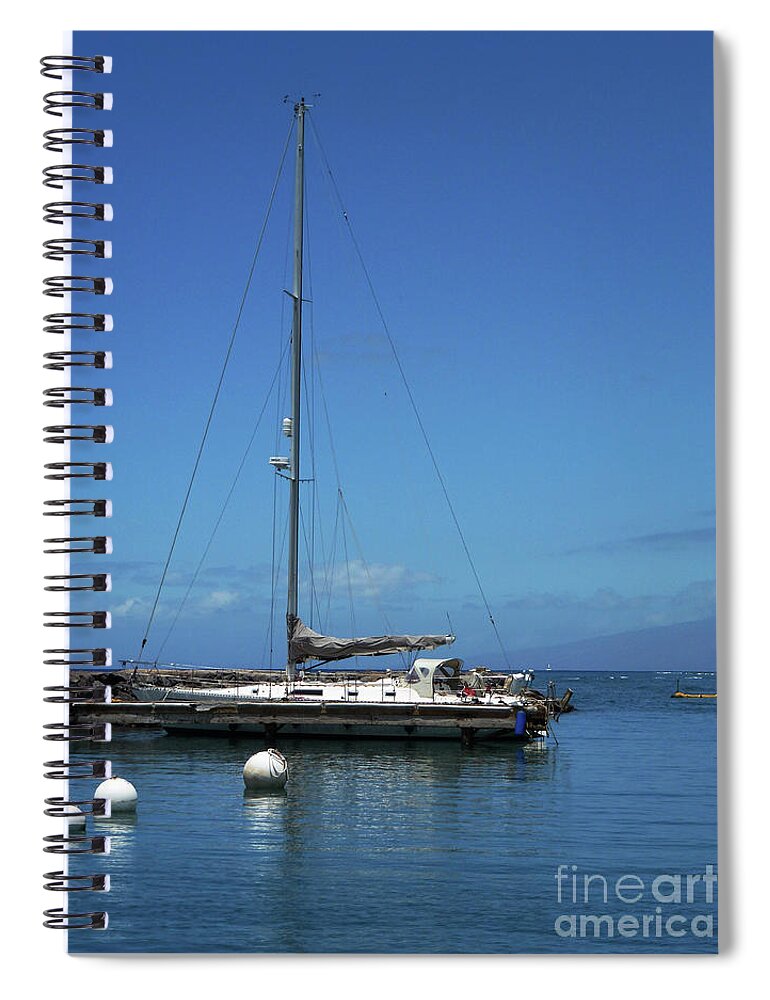 Photography Spiral Notebook featuring the photograph Lahaina, Maui 027 by Stephanie Gambini
