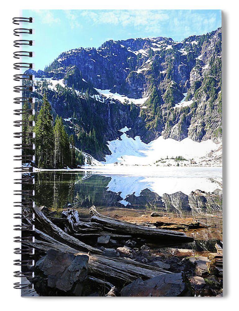 Lake Spiral Notebook featuring the photograph Lake 22 by Sylvia Cook