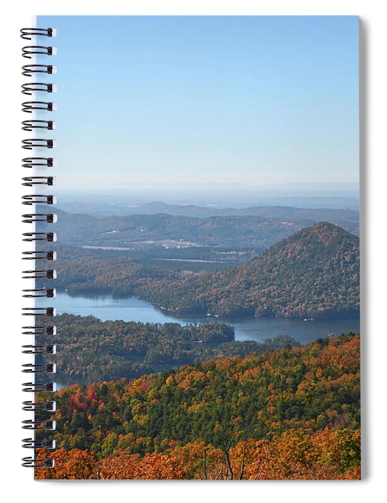 Tennessee Spiral Notebook featuring the photograph Lake Ocoee 3 by Phil Perkins