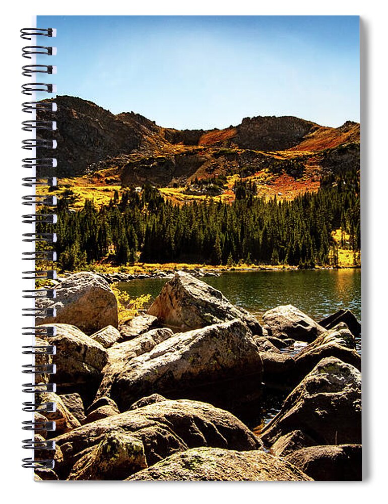 Lake Windsor Spiral Notebook featuring the photograph Lake Windsor by Nathan Wasylewski