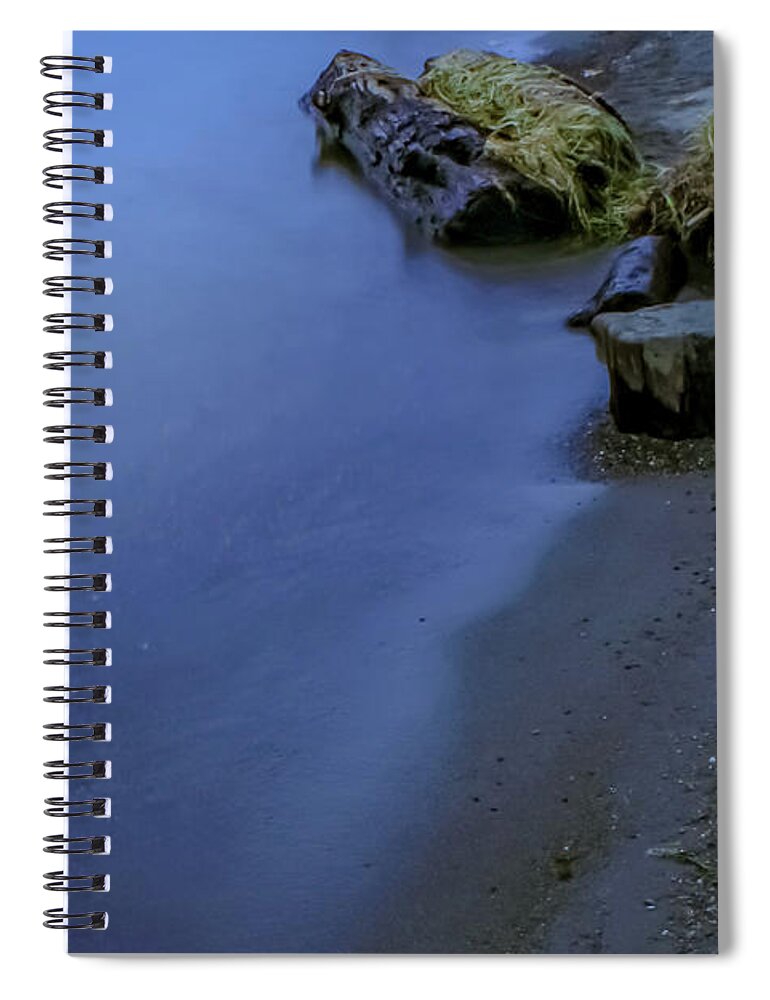 Lake Spiral Notebook featuring the photograph Lakeshore by Anamar Pictures