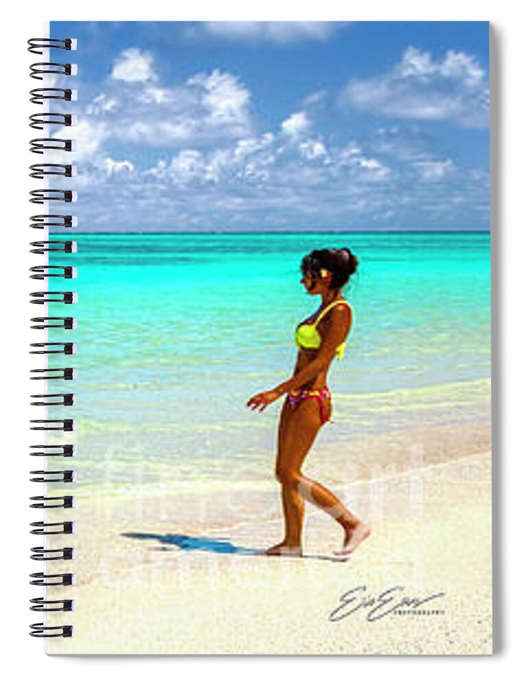 Lanikai Beach Spiral Notebook featuring the photograph Lanikai Beach Paradise 3 to 1 Aspect Ratio by Aloha Art