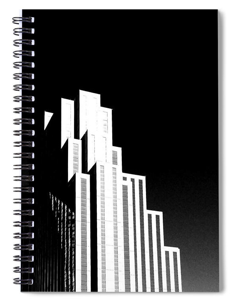 Architecture Spiral Notebook featuring the photograph Legacy by Michael Hopkins