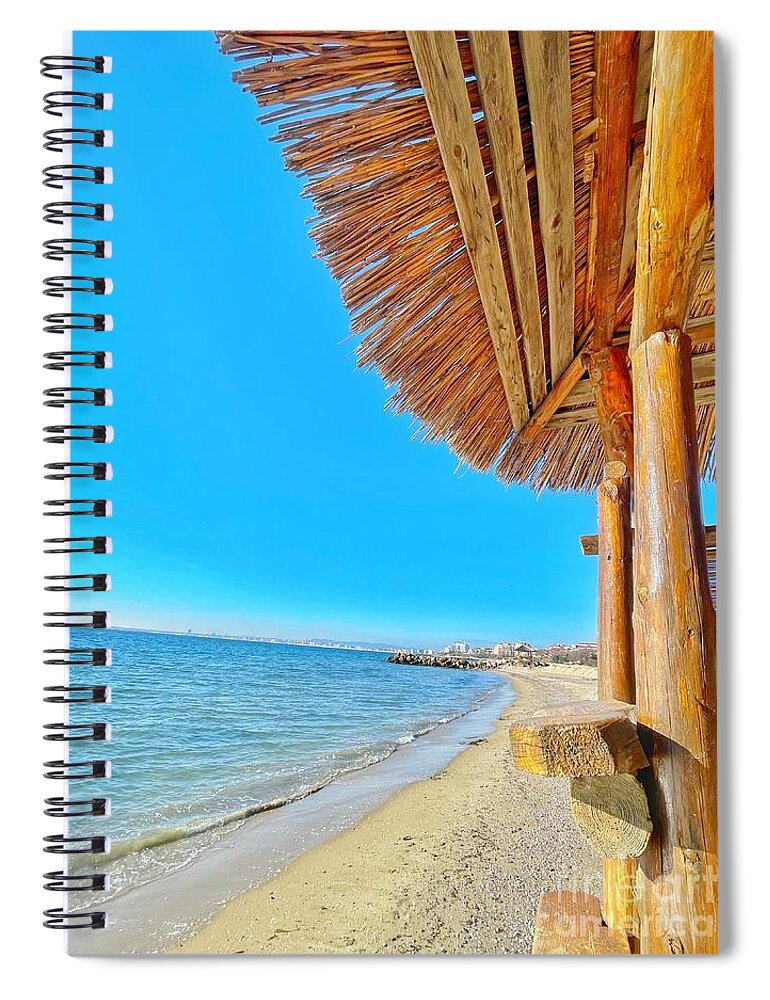 Lifeguard Spiral Notebook featuring the photograph Lifeguard Watch by Maya Mey Aroyo