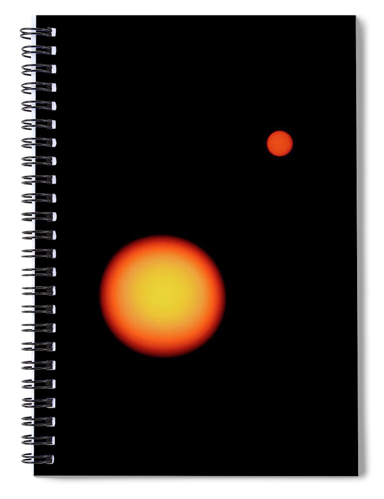 Skyscape Spiral Notebook featuring the photograph Lone in the world ? by Karine GADRE