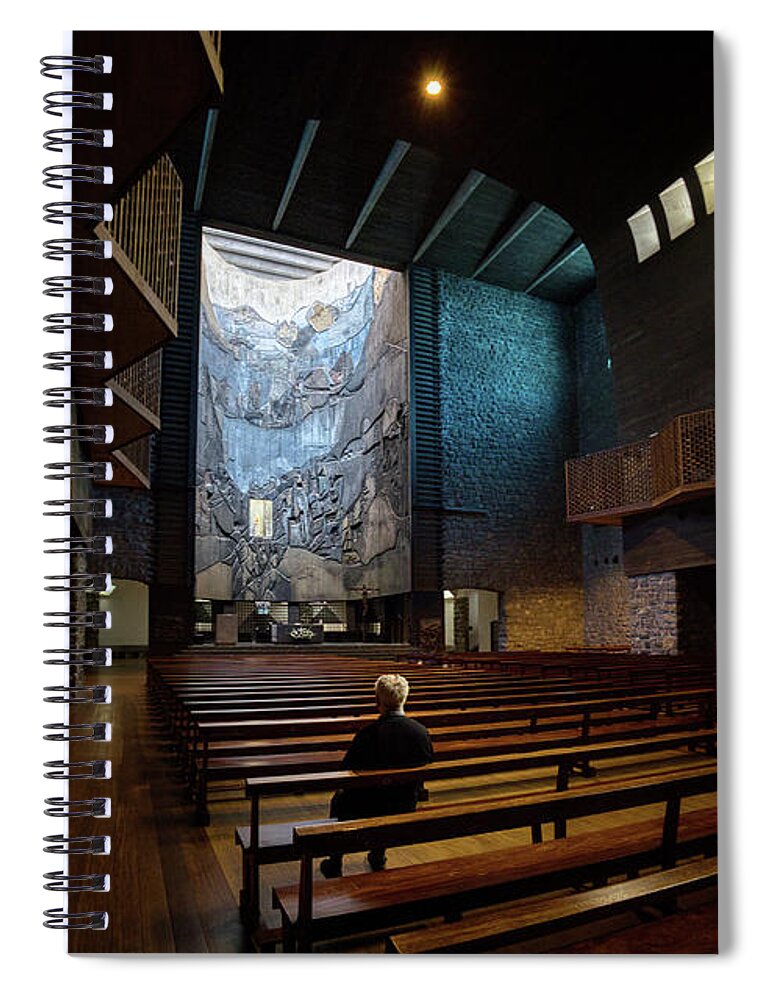 Loneliness Spiral Notebook featuring the photograph Loneliness by Micah Offman