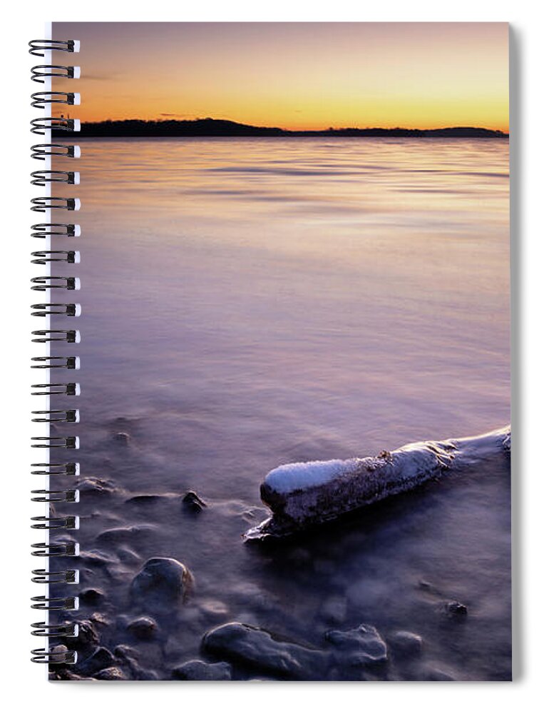 Landscape Spiral Notebook featuring the photograph Looking 2020 by Nate Brack