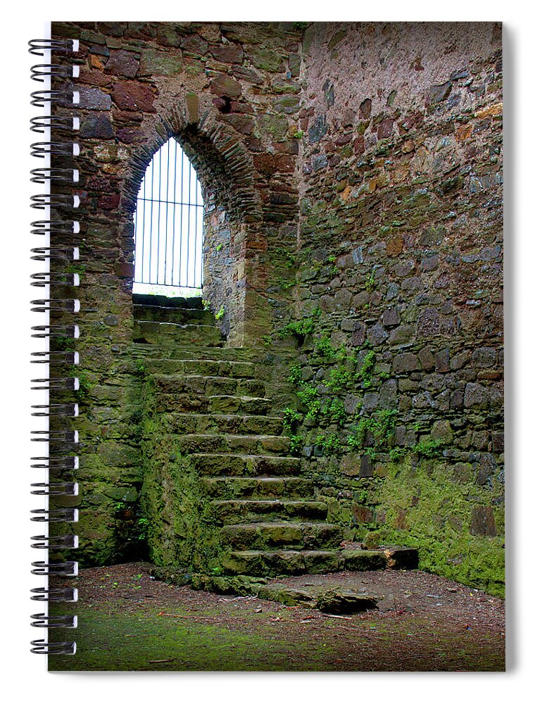 Ireland Spiral Notebook featuring the photograph Looking Up by Denise Strahm