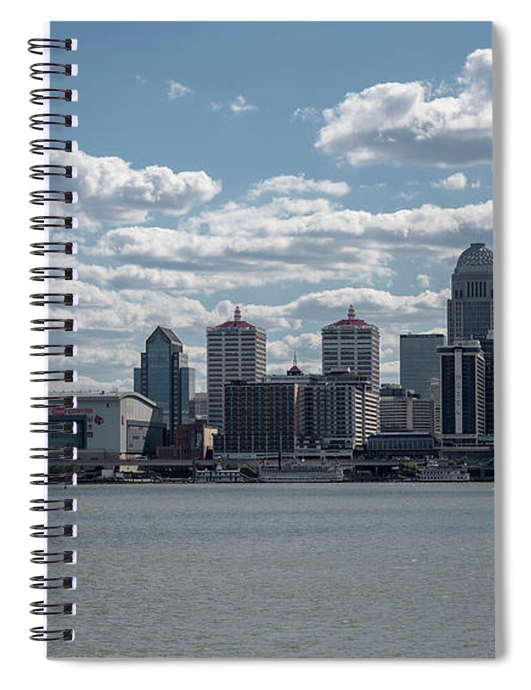 3929 Spiral Notebook featuring the photograph Louisville Art by FineArtRoyal Joshua Mimbs