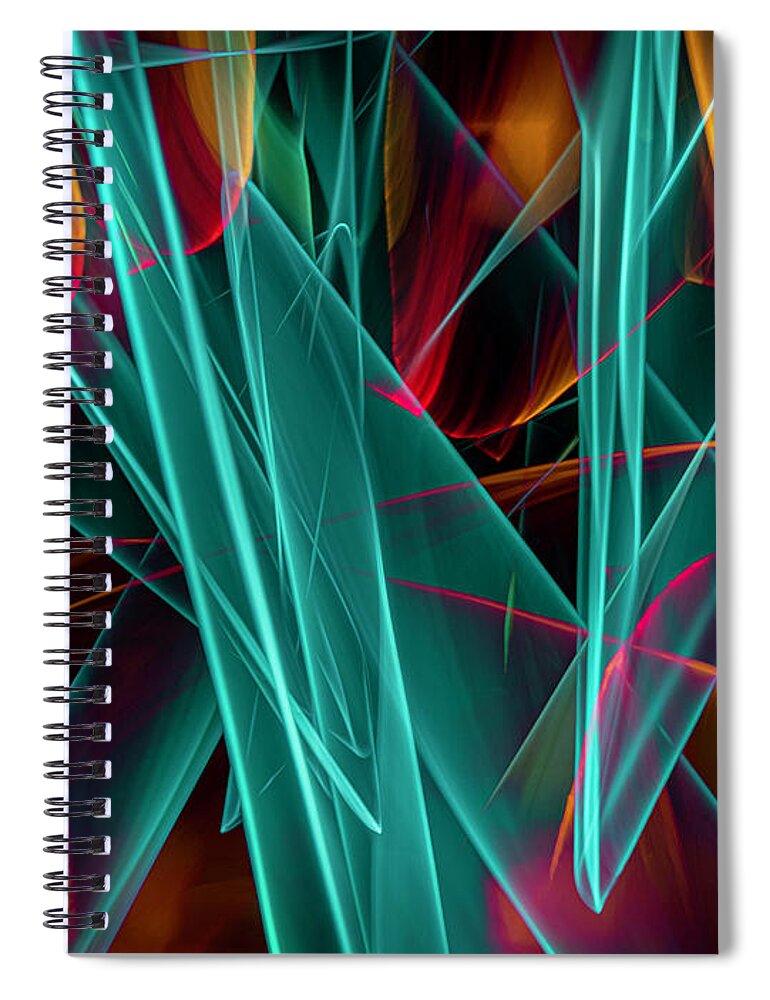  Spiral Notebook featuring the photograph Lp 05 by Fred LeBlanc