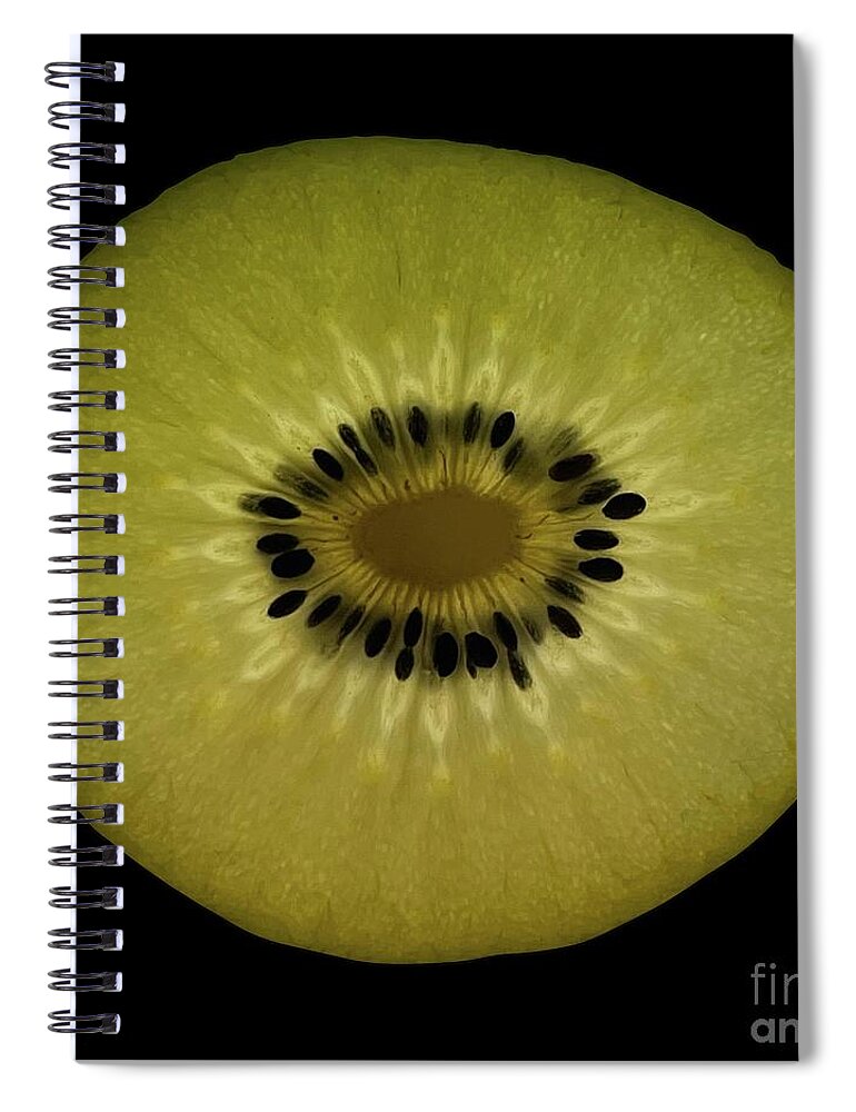 Macro Photo Spiral Notebook featuring the photograph Macro Kitchen Photo 4 by Donna Mibus
