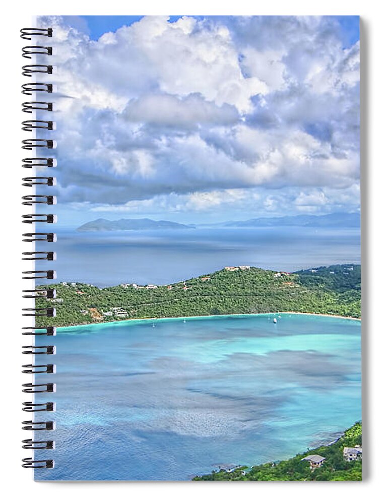 Magens Bay Spiral Notebook featuring the photograph Magens Bay by Olga Hamilton