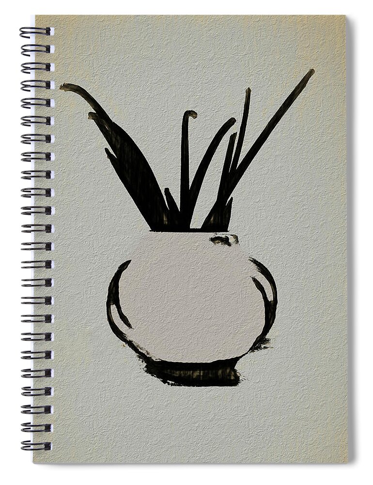 Mangrove Spiral Notebook featuring the painting Mangrove by Kandy Hurley