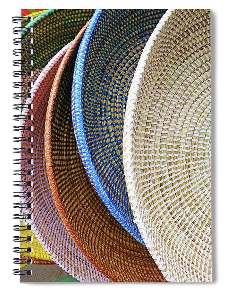 Photographic Art Spiral Notebook featuring the photograph Manhattan Wicker by Rick Locke - Out of the Corner of My Eye