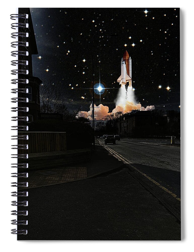 March Spiral Notebook featuring the photograph March Edit Contest III by Scott Olsen