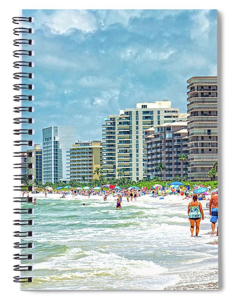 Marco Island Spiral Notebook featuring the photograph Marco Island, FL by Debra Kewley