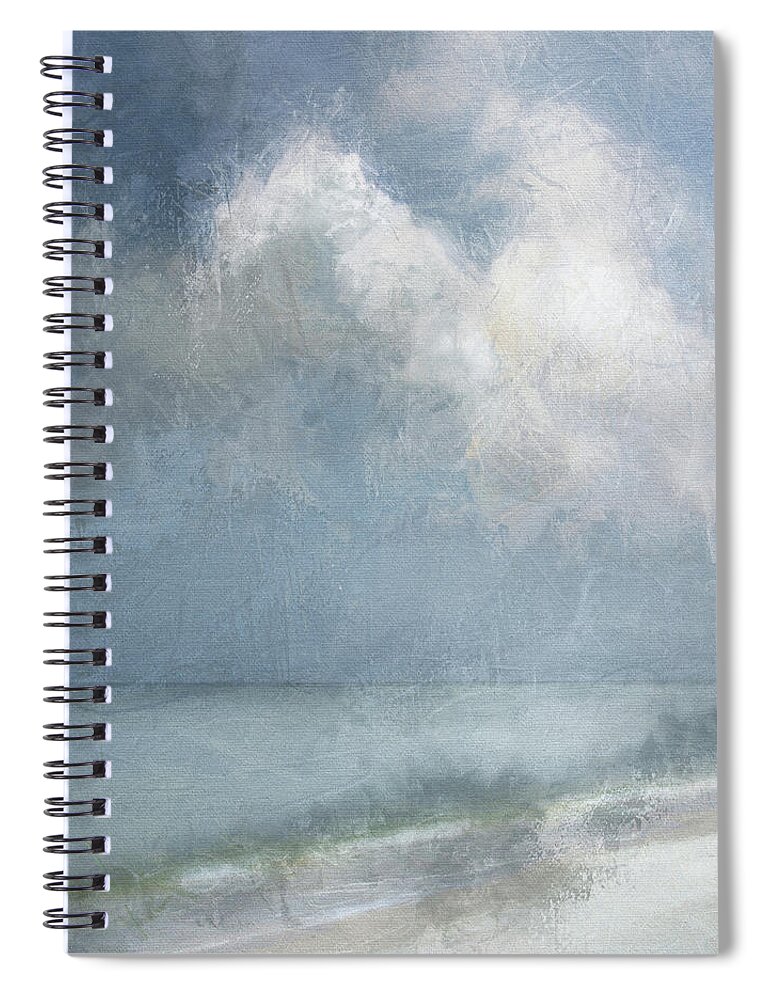  Spiral Notebook featuring the photograph Marco Mist #1 by Karen Lynch