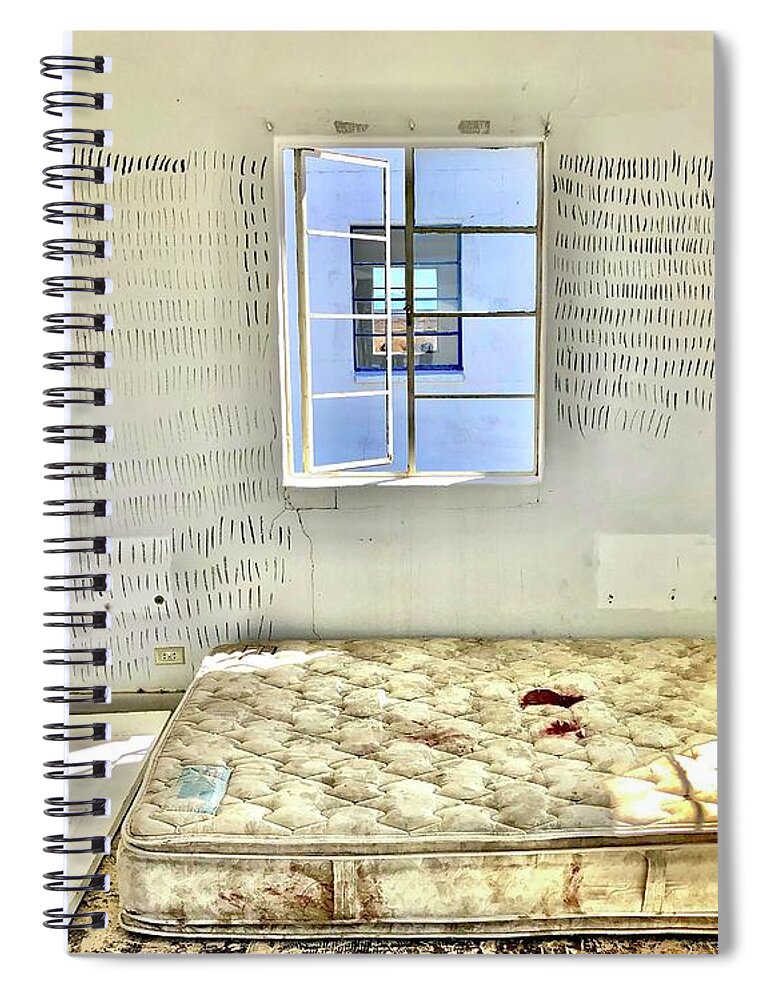 Marking Spiral Notebook featuring the photograph Marking Time by Sarah Lilja