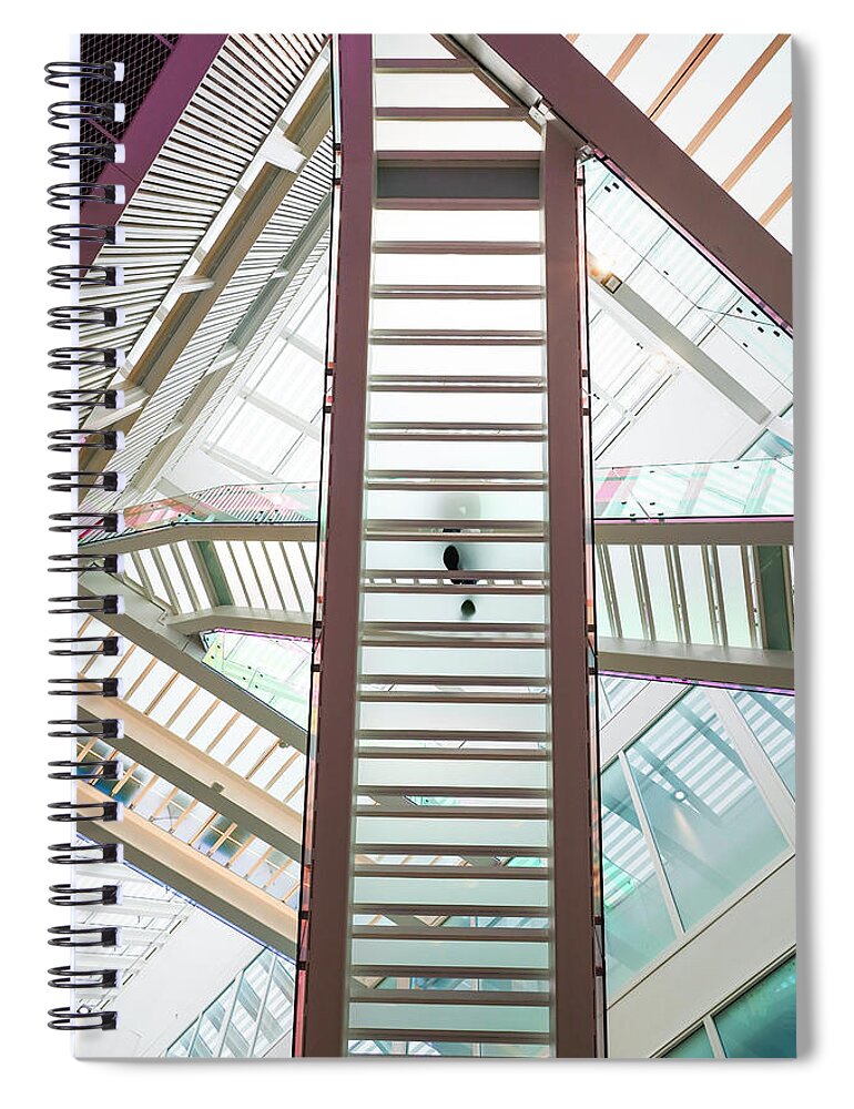 Europe Spiral Notebook featuring the photograph Maze by Alexander Farnsworth