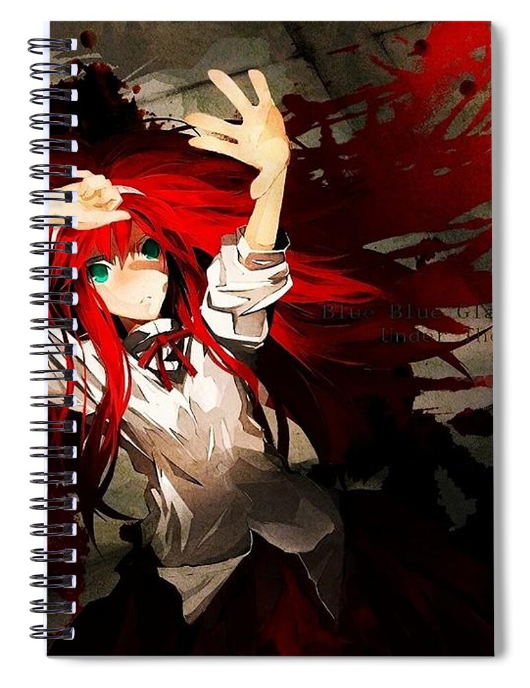 Melty Blood Spiral Notebook For Sale By Andrea Nichols