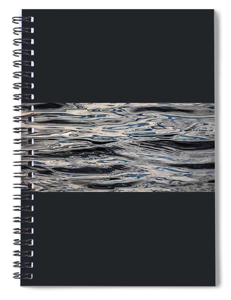 Mercury Spiral Notebook featuring the photograph Mercury Water by Linda Bonaccorsi